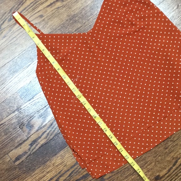 Forever 21 Orange Polka Dot Cami - Picture 4 of 8